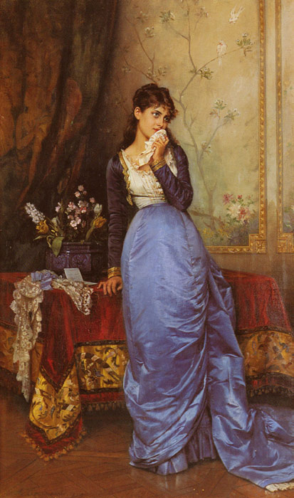 toulmouche letter painting