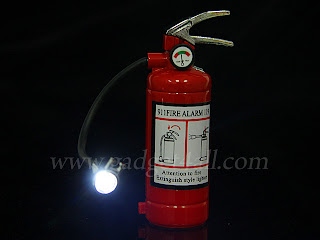 Fire Extinguisher Lighter To Light Up Your Cigarette and Dark