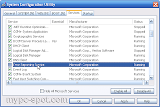 System Configuration Utility