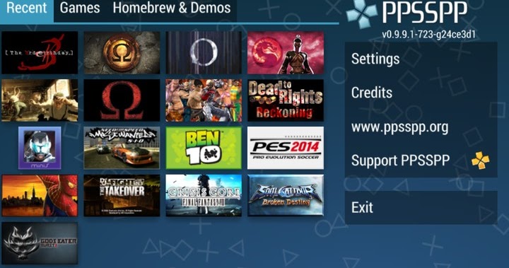 Download Kumpulan Game PPSSPP High Compress ISO/CSO Terbaru