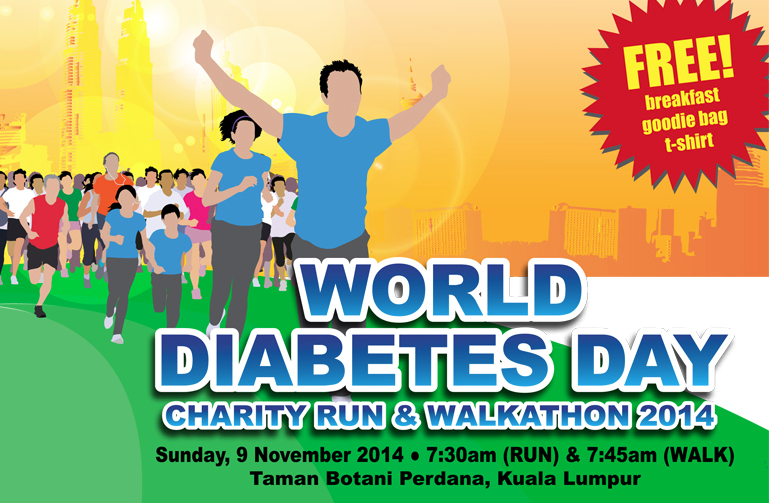  [.World Diabetes Day Charity Run & Walkathon 2014.]