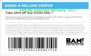 free Books A Million coupons for february 2017