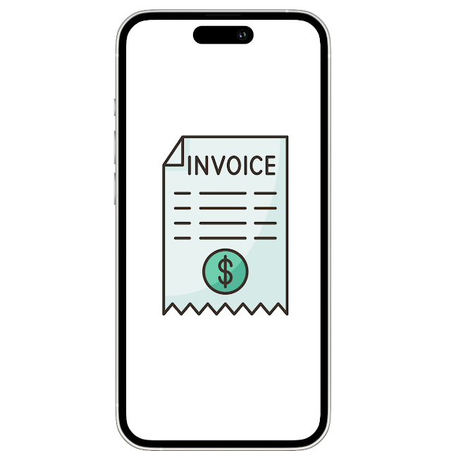 invoice, iPhone, free, create, app, App Store, download, account, business, contact information, customer, invoice number, date, description, products, services, items, prices, customize,
