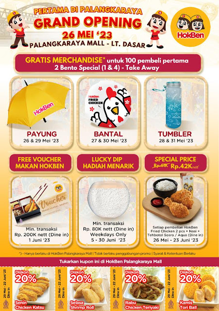 Promo Hokben Palangkaraya