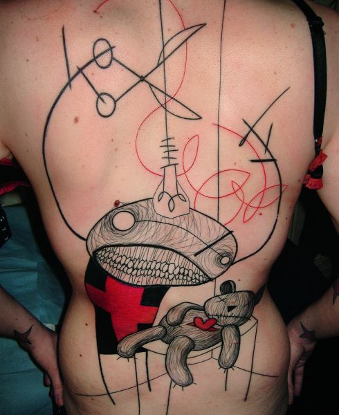 Strange Funny and Beautiful Tattoos 80 pics