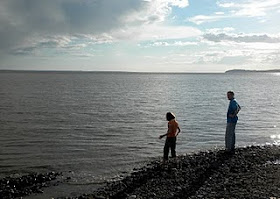 Beach in Anchorage, Alaska