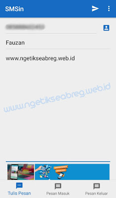 Cara Kirim SMS Gratis ke Semua Operator di Android