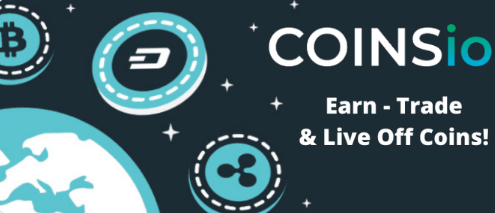 CoinsIO Buy Sell Cryptocurrency Make FREE Money Bounty Campaigns