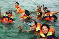 snorkling di tanjung benoa bali