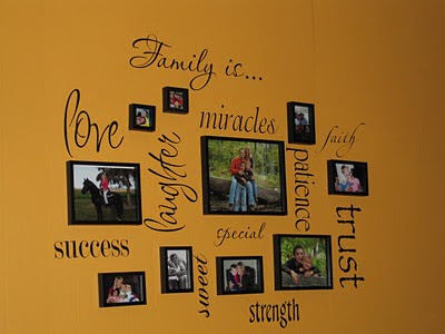 Personalized Wall  on Custom Vinyl Lettering   Home Decor