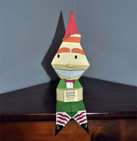 Elf Yo Shelf Paper Toy