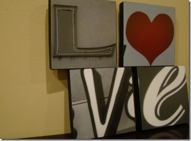 I heart LOVE - $16,00