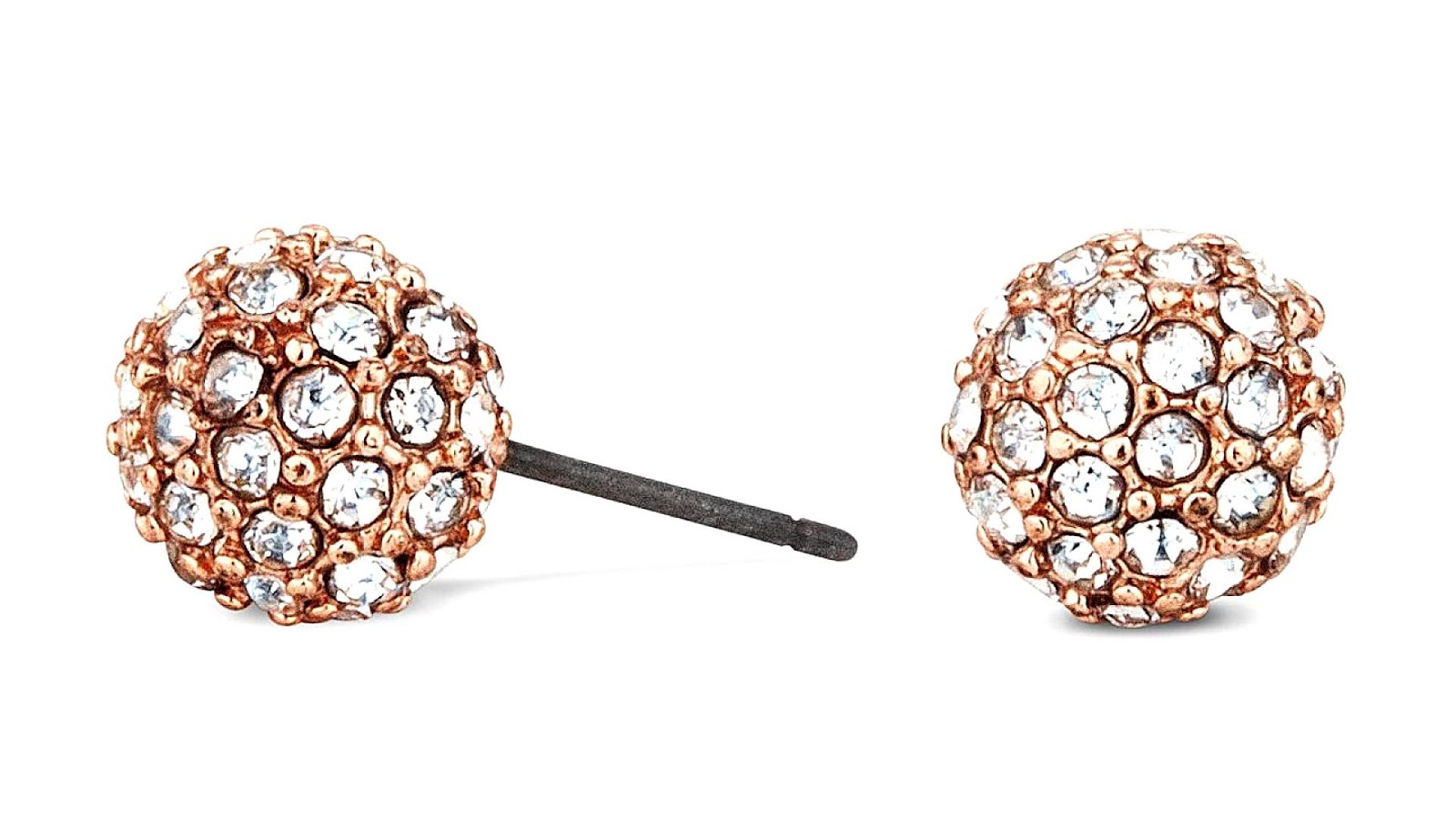Gold Ball Stud Earrings - Ball Choices