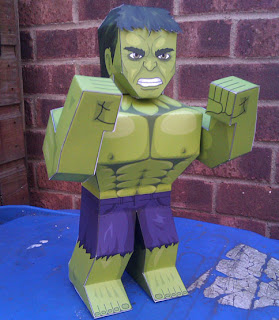 Marvel's The Avengers Hulk Papercraft Model
