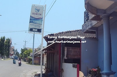 foto plang nama homestay srikandi karimunjawa