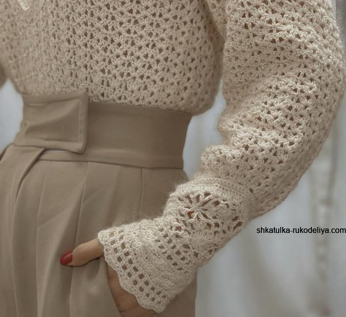 crochet blouse pattern