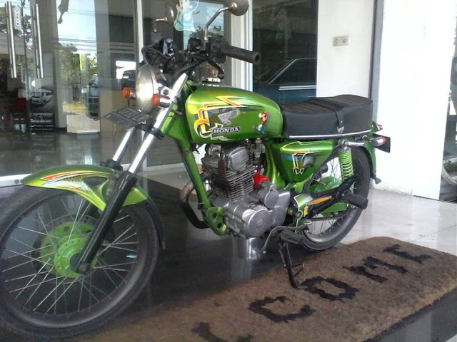 Foto Modifikasi Honda CB Basic GL Newtech