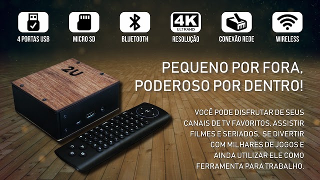 LANÇAMENTO MINI PC 2U IMAGENS + ESPECIFICAÇÕES DO EQUIPAMENTO CONFIRAM - 15/05/2018