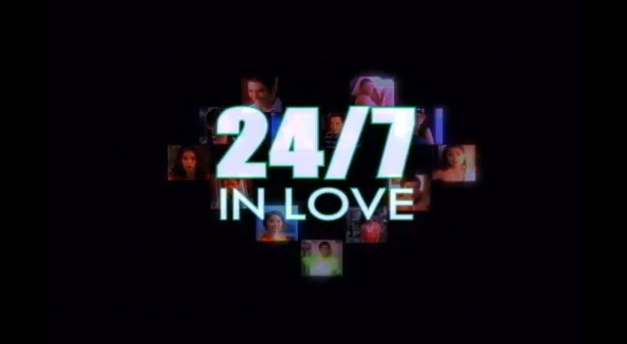 24 7 in Love 2012 Star Cinema Romantic Comedy Ensemble Film title directed by John-D Lazatin, Mae Czarina Cruz, Frasco Santos Mortiz, and Dado Lomibao