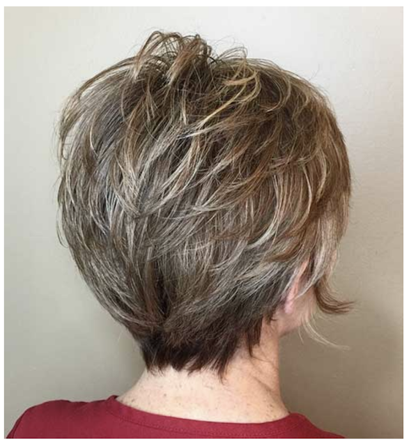 short layered haircuts for women over 50