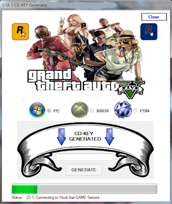 grand theft auto 5 cd-key generator