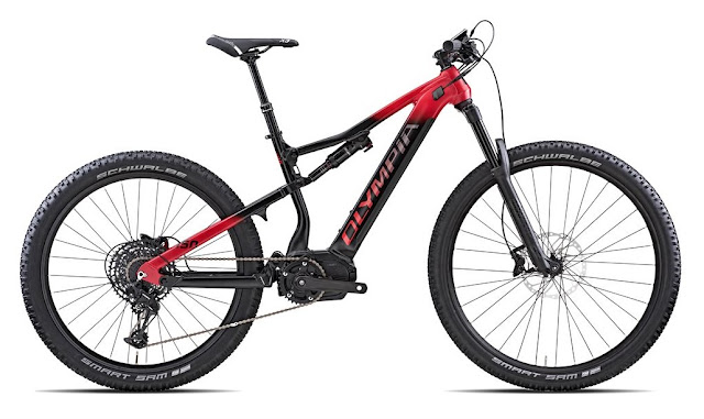 olympia bici elettrica mountain bike 