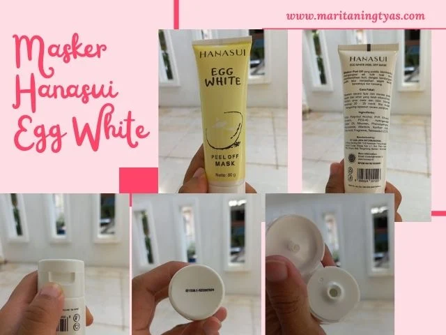 masker hanasui egg white