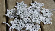 Snowflake Garland Crochet Pattern Nr 4