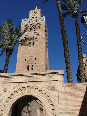 alminar de la koutoubia en marrakech