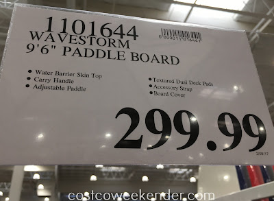 Deal for the Wavestorm Expedition Stand-Up PaddleBoard at Costco