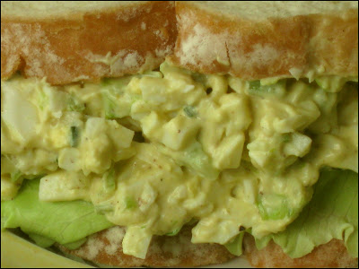 Salads And Sandwiches. Egg Salad Sandwich