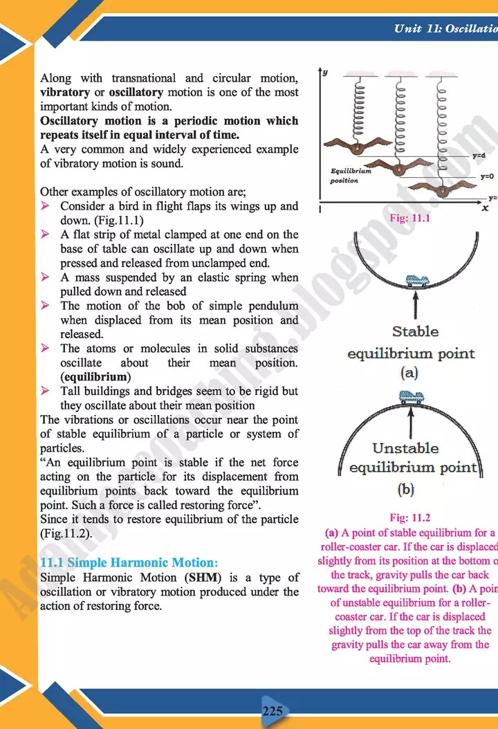 oscillations-physics-class-11th-text-book