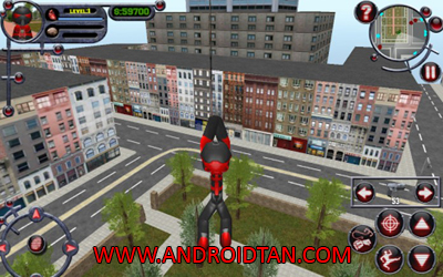 Download Stickman Rope Hero Mod Apk v1.2 (Unlimited Coins) Terbaru 2017