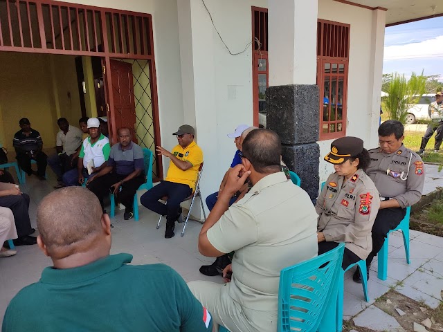 Rapat Kerja Koordinasi Pemanfaatan Pasar Induk Mariat Kabupaten Sorong