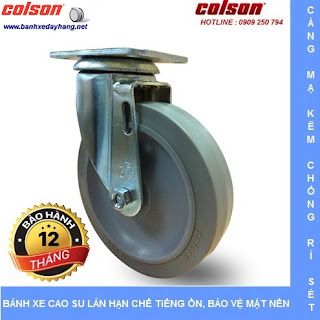 Bánh xe đẩy cao su đặc giá rẻ SP Caster Colson Mỹ tại Gia Lai www.banhxedayhang.net