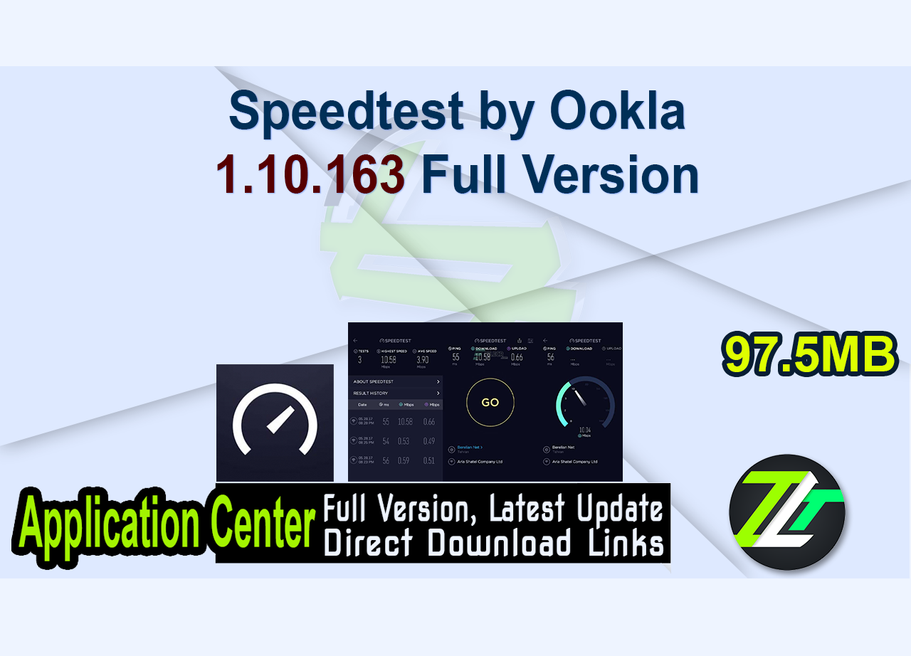 Speedtest by Ookla 1.10.163 Full Version