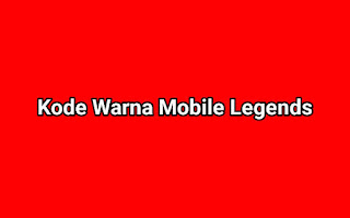 Kode Warna Mobile Legends