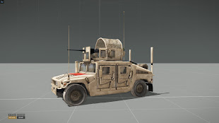 arma3へのhmmwv取り込みアドオンを拡張するEWK HMMWV'sアドオン