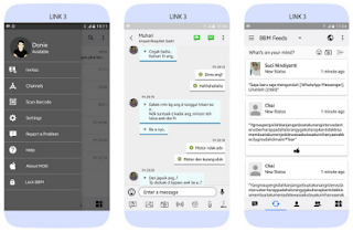 BBM Mod Like iOS Change Bubble Chat and Emoticon iOS v3.2.5.12 Apk (revisi)