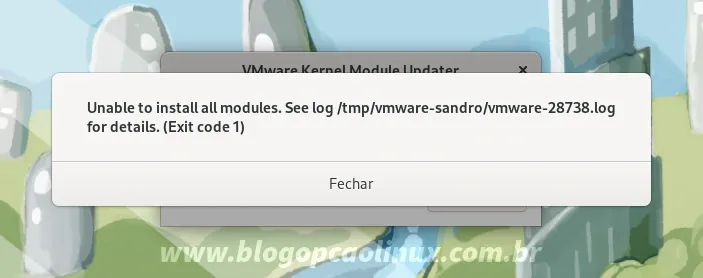 Unable to install all modules. See log for details (Exit code 1)