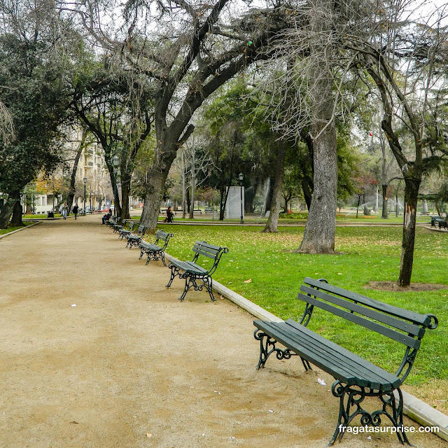 Parque Florestal de Santiago do Chile