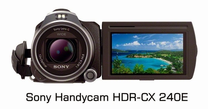 Seputar Camera: Harga & Spesifikasi Sony Handycam HDR-CX 240E