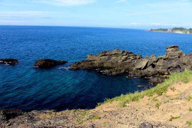 鋳釜崎の海岸