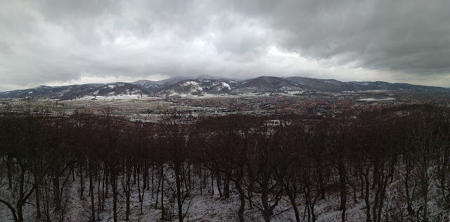 Panorama na Góry Sowie