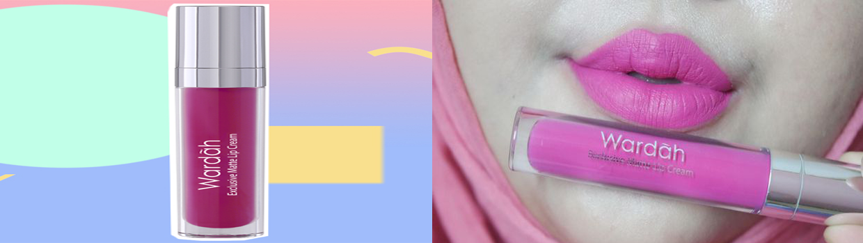 Review 5 Lipstik Matte Wardah Cair Terbaru Sendok Piring 