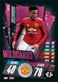 Topps Match Attax 2020-2021 Manchester United FC Set