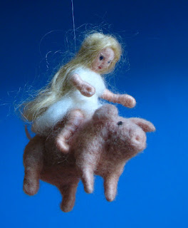 needle felted and photographed by karla b. rihtaršič