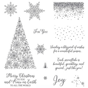 Snow Is Glistening by Stampin Up