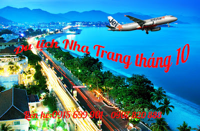 Vé máy bay Sài Gòn đi Nha Trang giá rẻ tháng 10