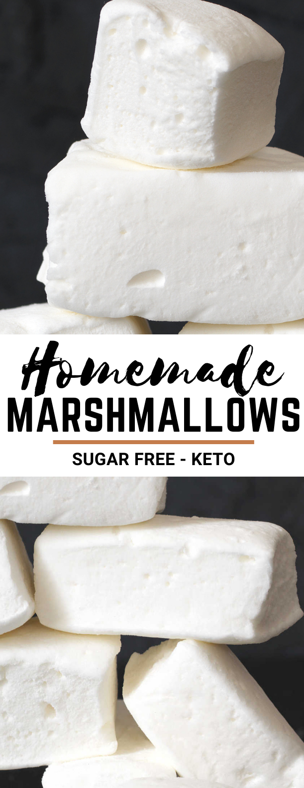 How to Make Sugar Free Marshmallows #healthy #ketofriendly #marshmallow #sweets #desserts
